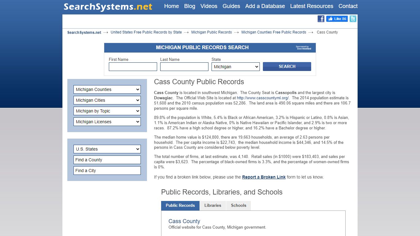 Cass County Criminal and Public Records